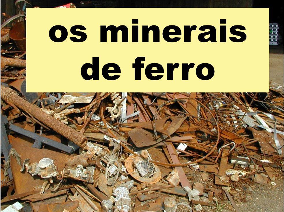 Minerais de ferro